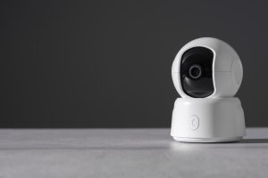 view-round-modern-webcam-with-copy-space wireless security camera